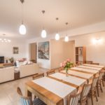 Large inside dining table for 14